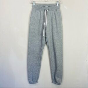 Aritzia Sunday‎ Best Grey Cozy Fleece Jogger Sweatpants Size X-Small